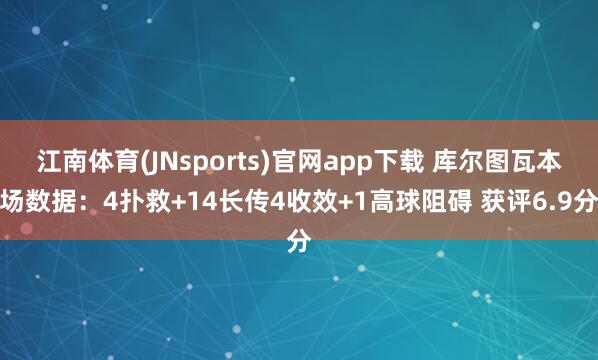 江南体育(JNsports)官网app下载 库尔图瓦本场数据：4扑救+14长传4收效+1高球阻碍 获评6.9分